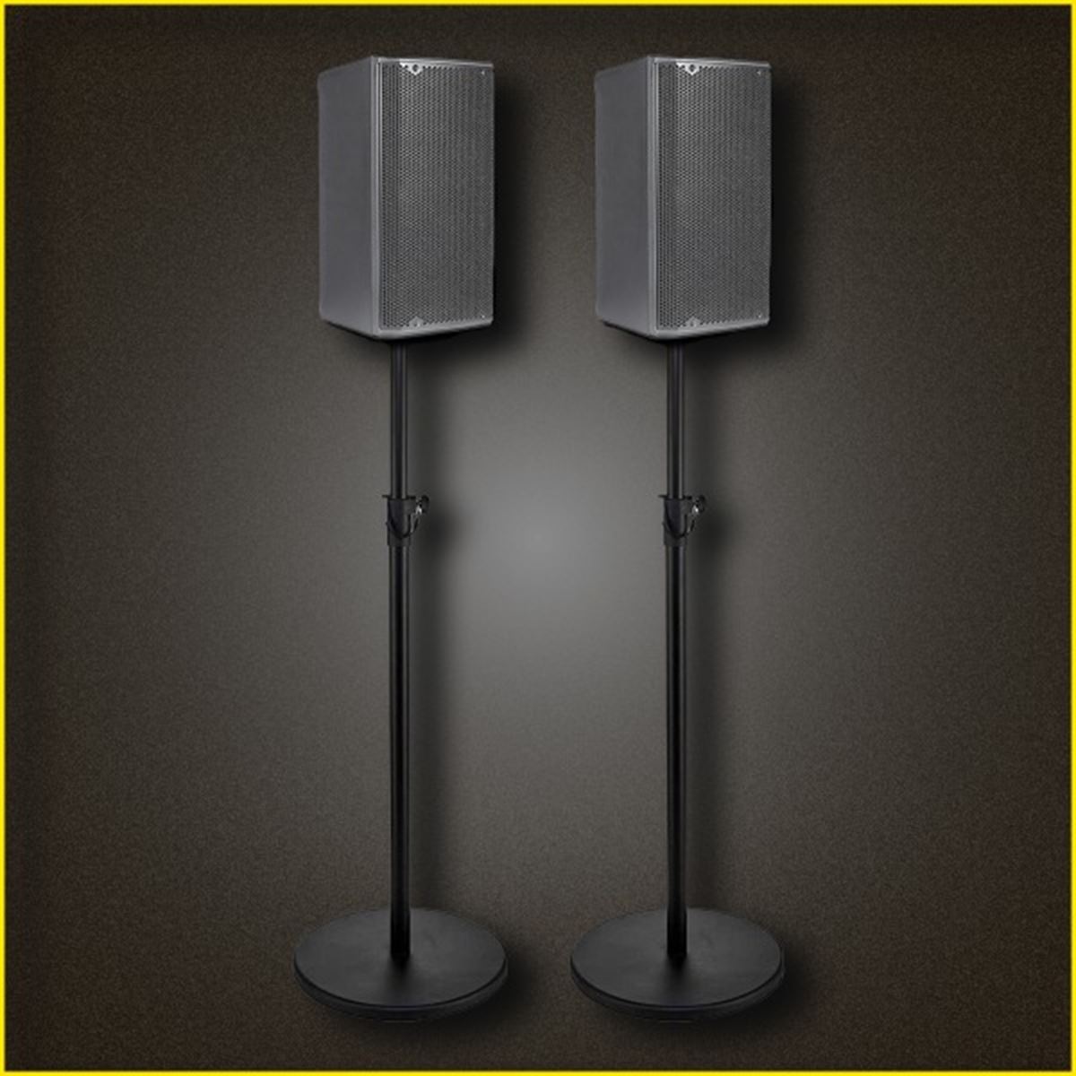 db_technologies_2x_opera_10_baseplate Metro Events 2x dB Opera 10'' top met baseplate statieven